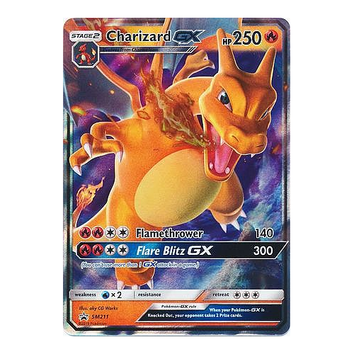 Pokémon Enkeltkort – Charizard GX (SM211)