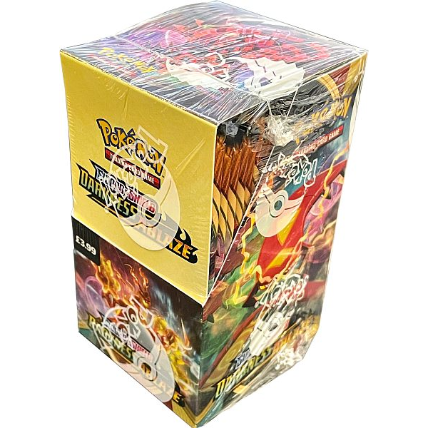 Pokémon Booster Box - Sword & Shield: Darkness Ablaze (18 stk.)