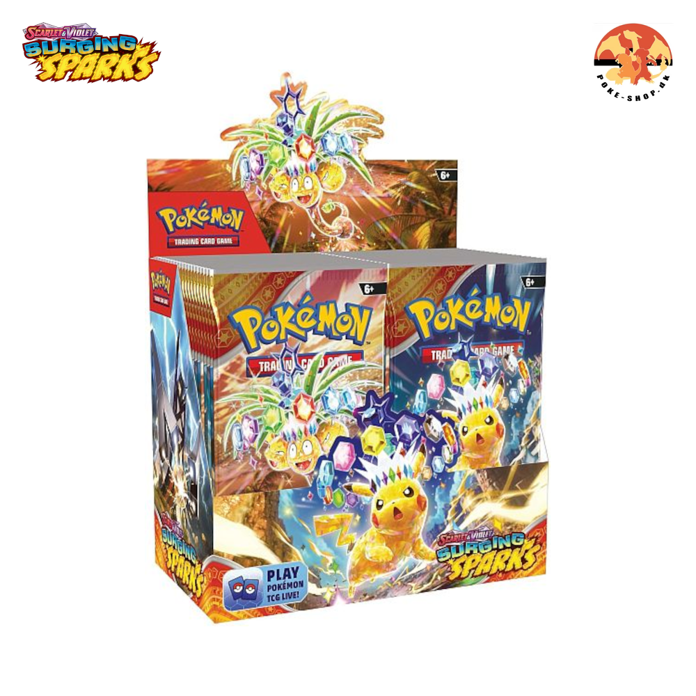 Pokémon Booster Box - Scarlet & Violet: Surging Sparks (36 stk.)