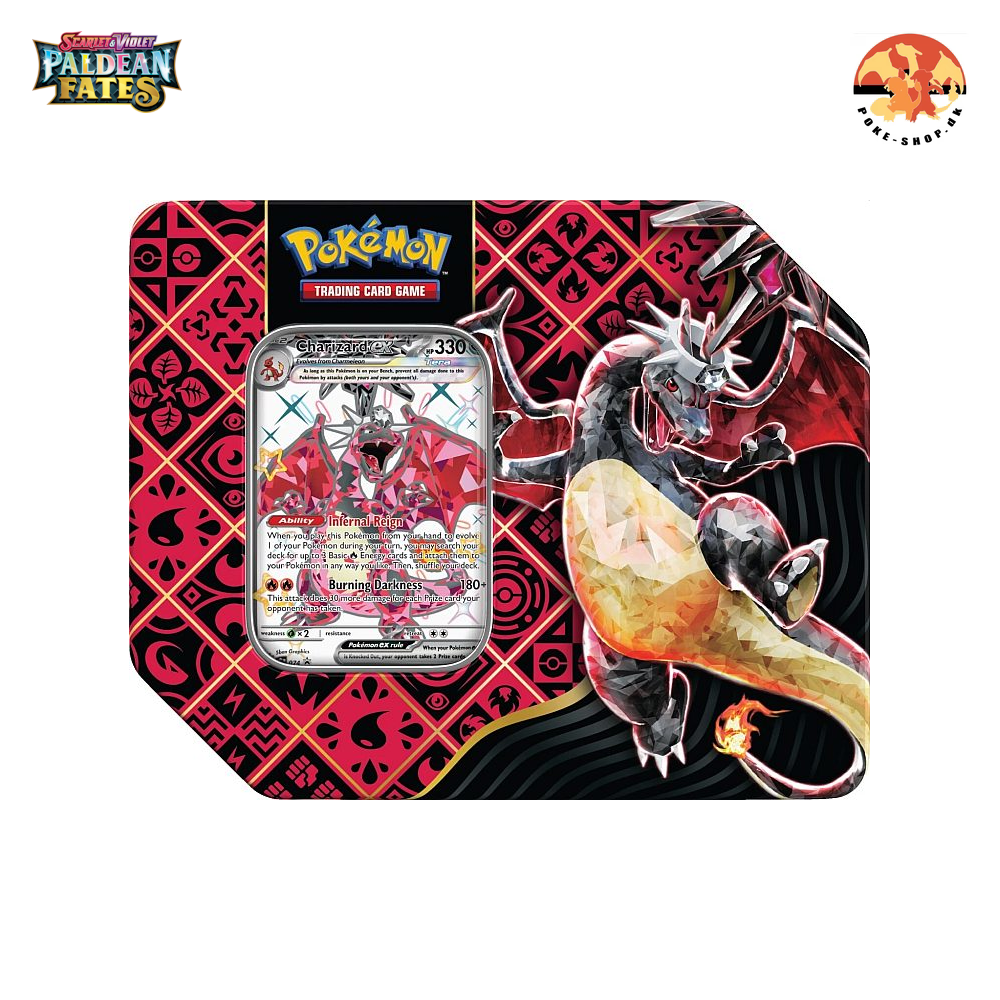 Pokémon Tin Kasse - Scarlet & Violet: Paldean Fates Collector's Tin (US Edition)