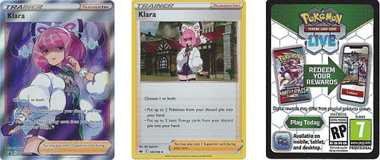 Pokémon Promokort - Sword & Shield SWSH302: Klara