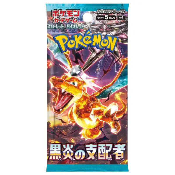 Pokémon Booster Pakke – Scarlet & Violet sv3: Ruler of the Black Flame